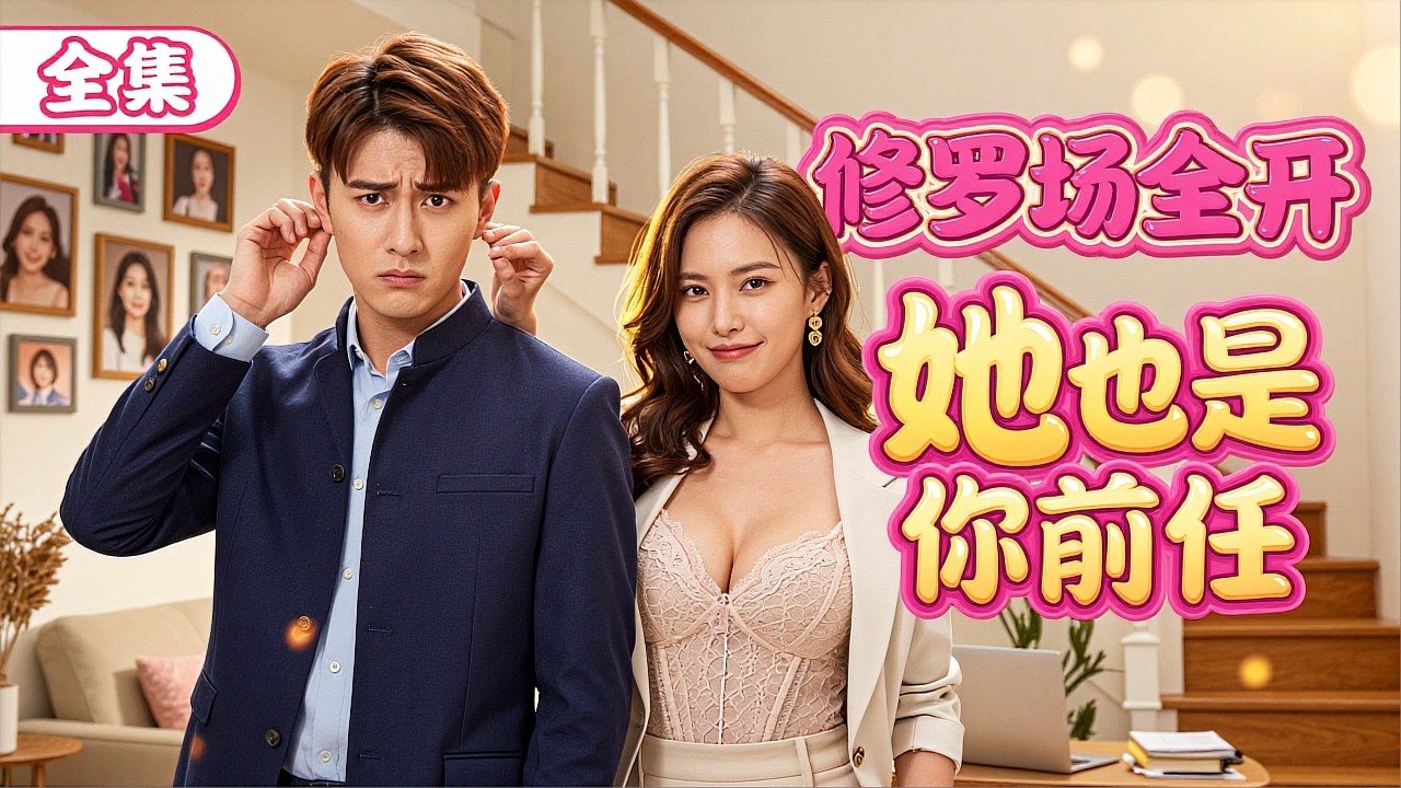 《修羅場全開！她是你前任》💖周旋四位前女友？憑演技化解危機？# 修羅場糾纏 #演技救場