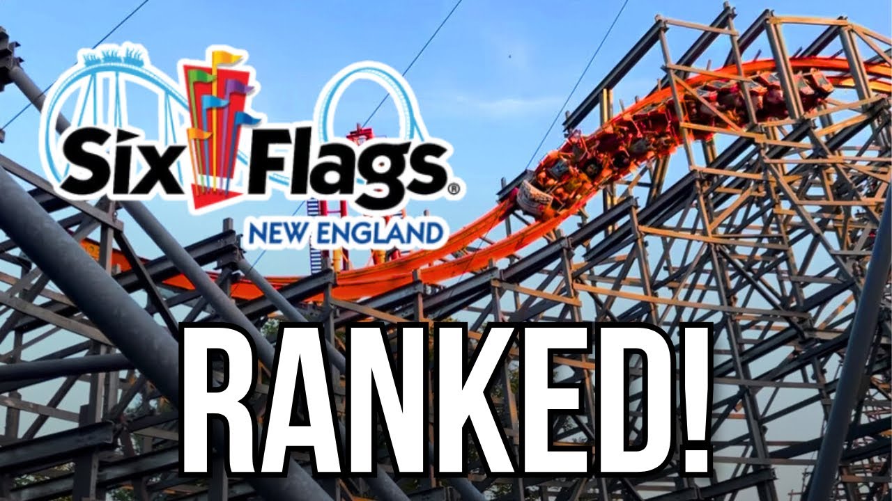 Ranking EVERY Coaster At Six Flags New England! (2025)