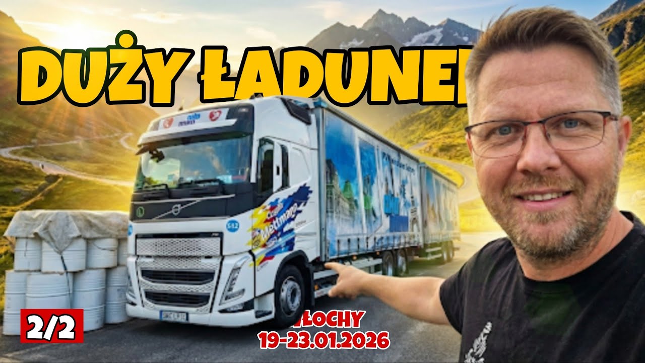 #129 SZYBKI ROZŁADUNEK w Mediolanie + Trasa do Austrii. Jest DOBRZE! 👍