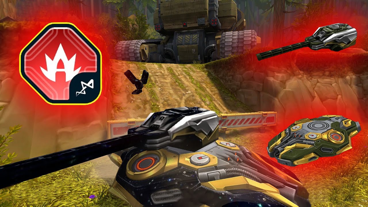 ROUND DESTABILIZATION. RAILGUN. Tanki Online