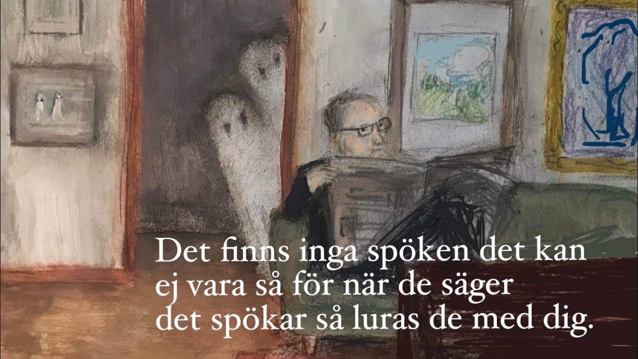 Det finns inga sp&ouml;ken (med text) | Halloweens&aring;ng barn | Skriven av Thomas Wikberg
