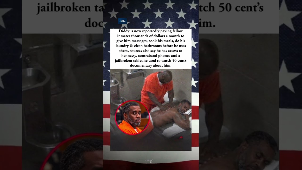 DIDDY&rsquo;S REPORTED PRISON LIFE HAS THE INTERNET TALKING! #Diddy #50Cent