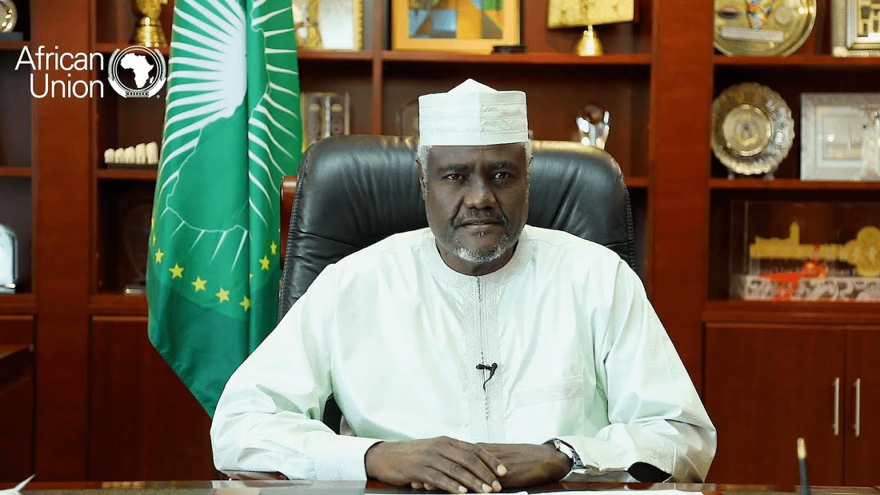 AUC Chair, H.E. Moussa Faki Mahamat speaks on Expo 2020