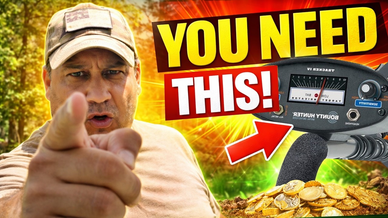 Why YOU NEED a Tracker IV Bounty Hunter Metal Detector