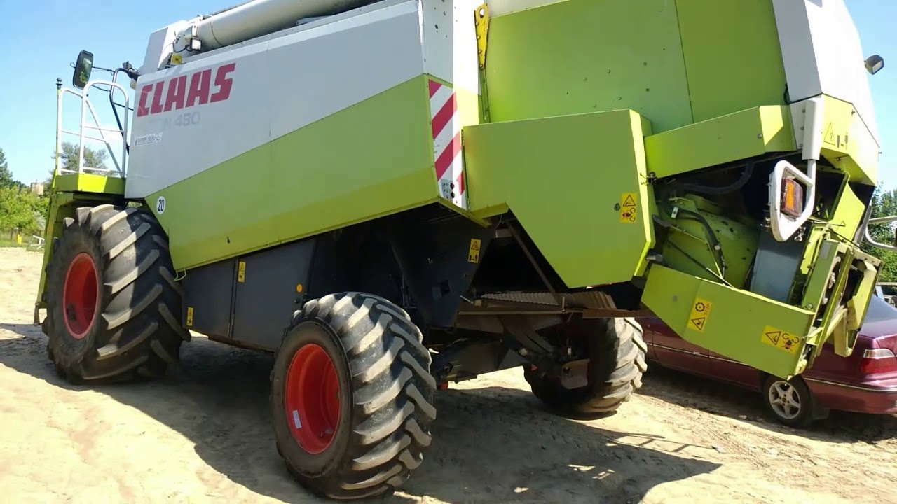 Комбайн Claas Lexion 480 (2002)