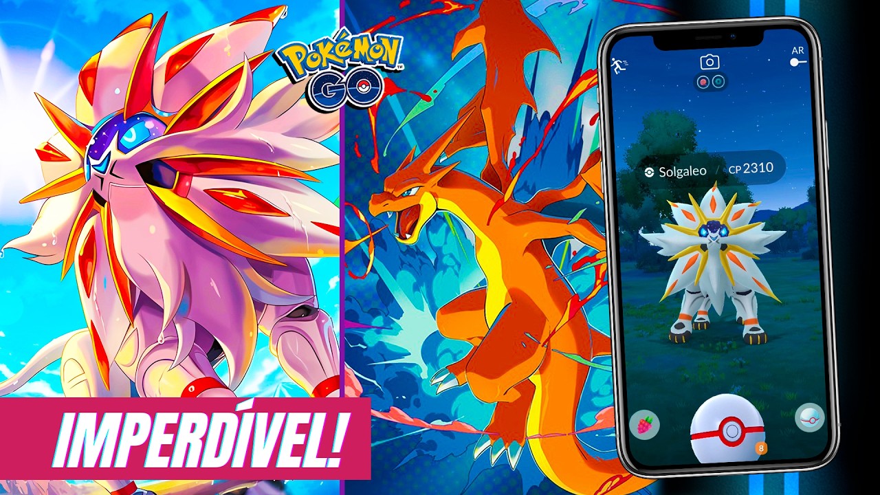 VOLTOU! Pegue o SOLGALEO AGORA no Pokémon GO! Guia de Raid!