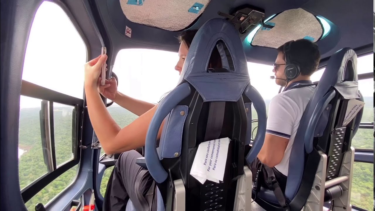 ノーカット　イグアスの滝、ヘリコプターツアー