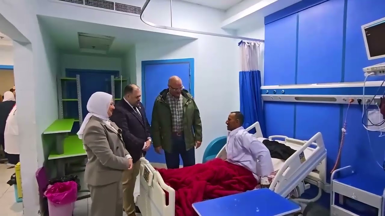 محافظ الإسكندرية يفتتح الجناح الملكي بـمستشفى العجمي التخصصي