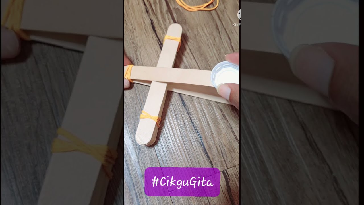 Catapult #diy #popsicle #Catapult #handmade #science #experiment #stemeducation #simple #shorts
