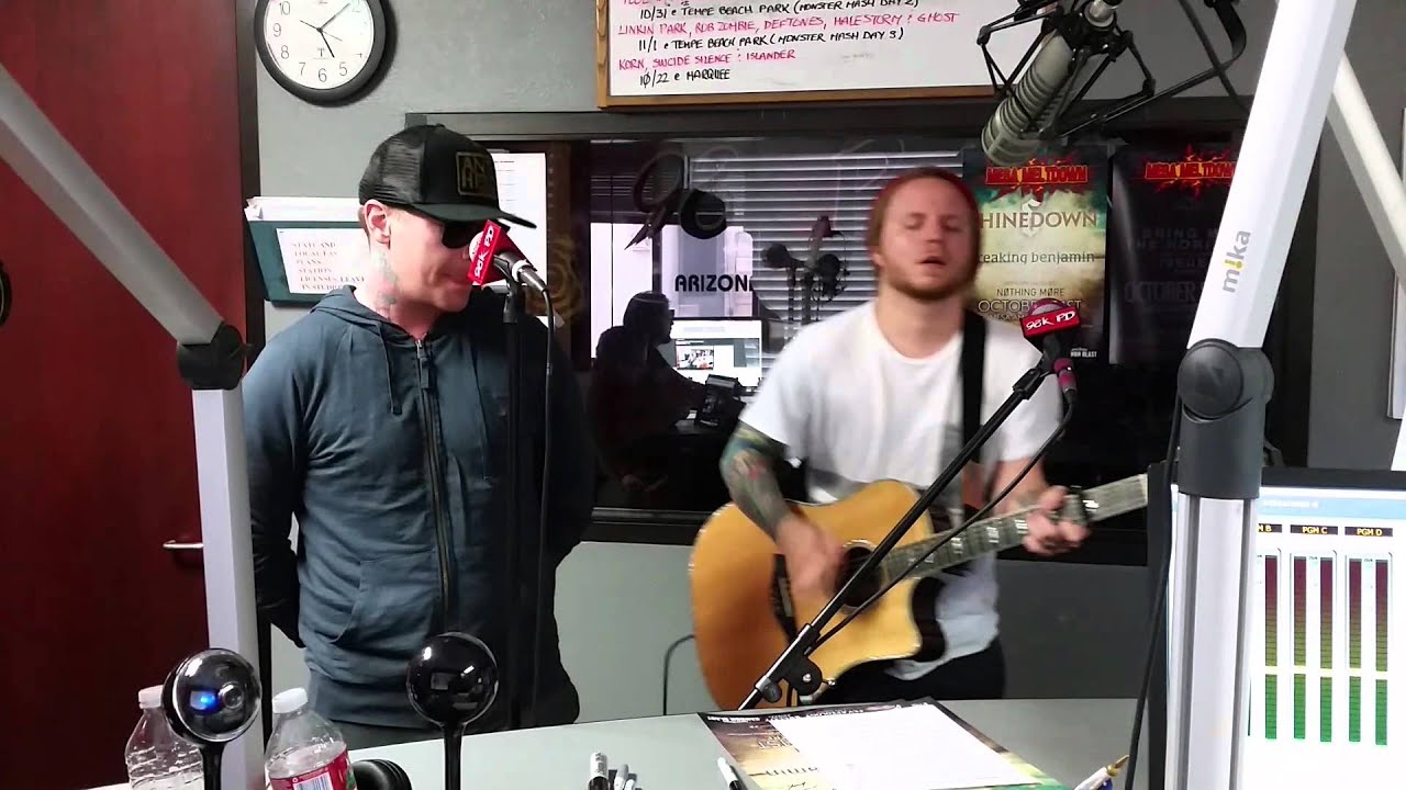 Shinedown - Second Chance (Live, acoustic, at 98KUPD Studio)