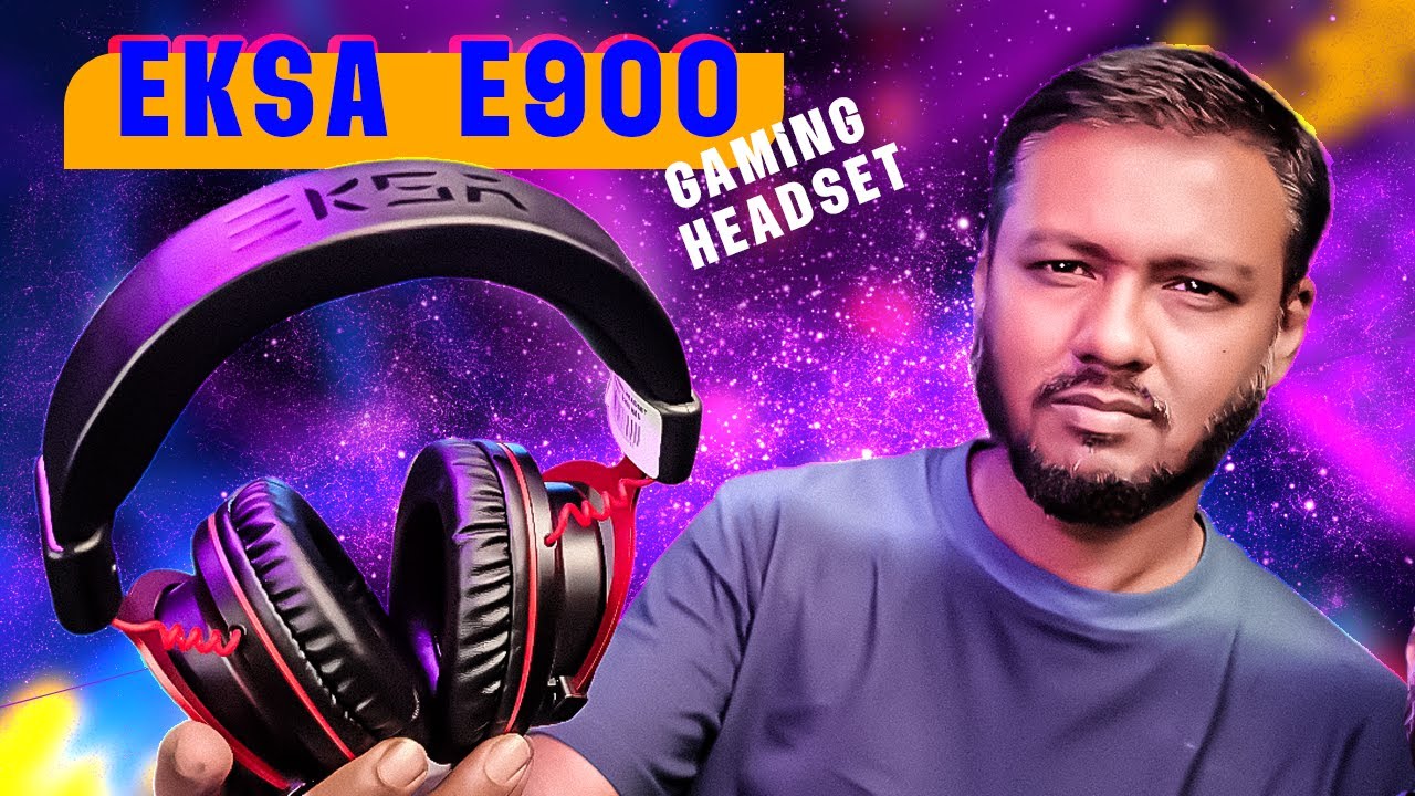 A Premium Quality Headset for Gaming, Music & Video Editing ft. EKSA E900 | TSP
