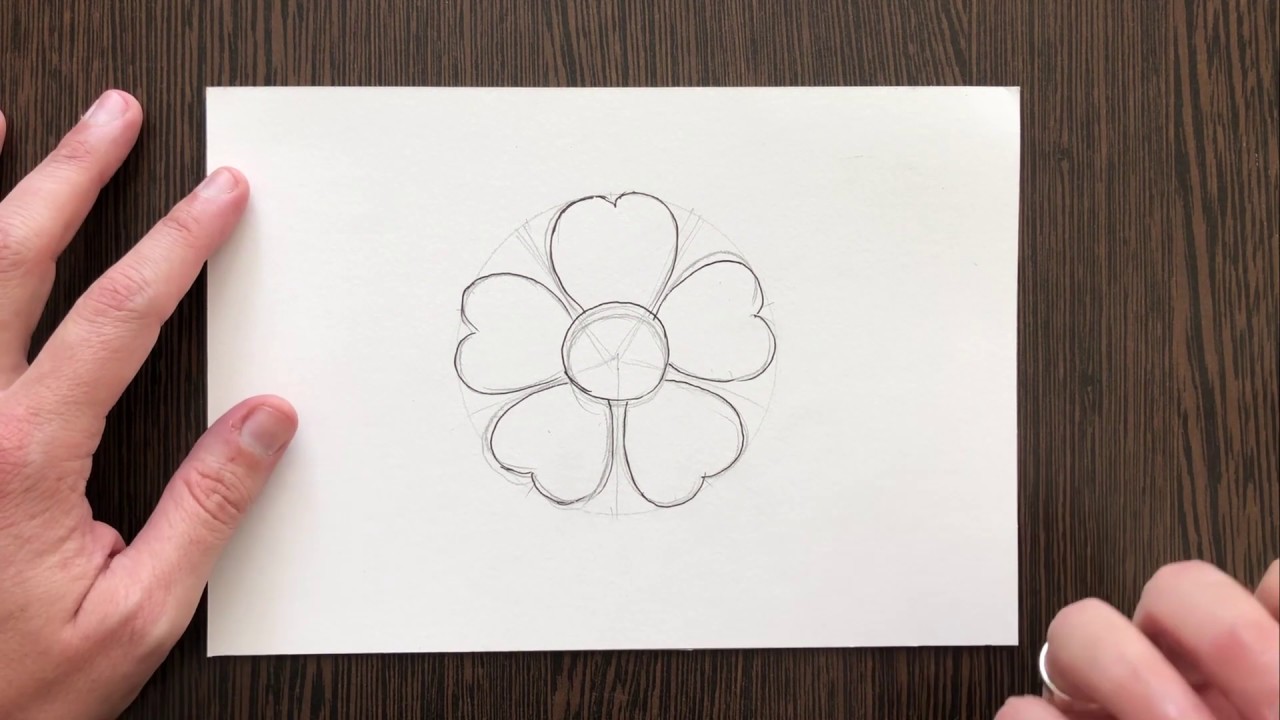 Capítulo 1 - Fileteado: flor de 5 pétalos