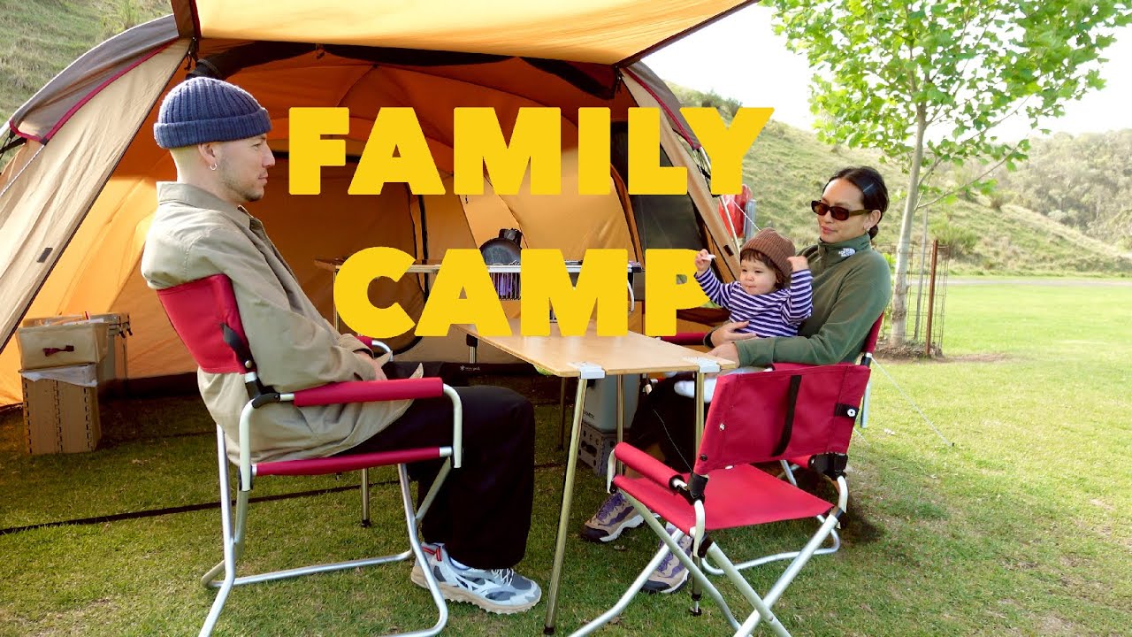 👪 This Is What Family Camping Looks Like In Beautiful Paradise Valley | Snow Peak [SUBS]