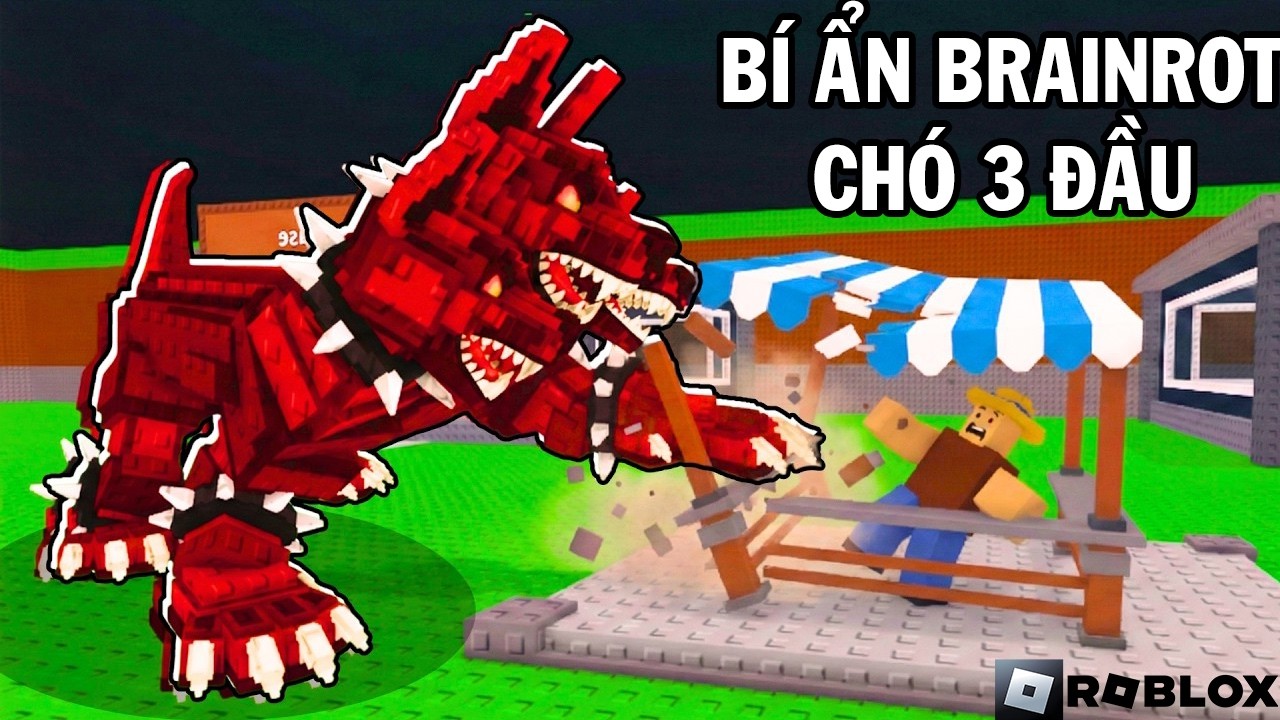 Khám phá địa ngục bí ẩn Brainrot chó 3 đầu Cerberus trong Đánh Cắp Brainrot | Game Short