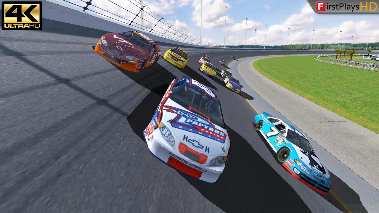 NASCAR Racing 2003 Season (2003) - PC Gameplay 4k 2160p / Win 10