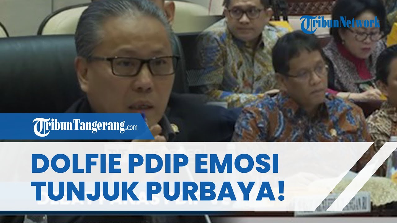 Debat Panas! Dolfie PDIP Tunjuk-tunjuk Cecar Purbaya soal Rasio Utang Negara yang Jadi KPI Menkeu