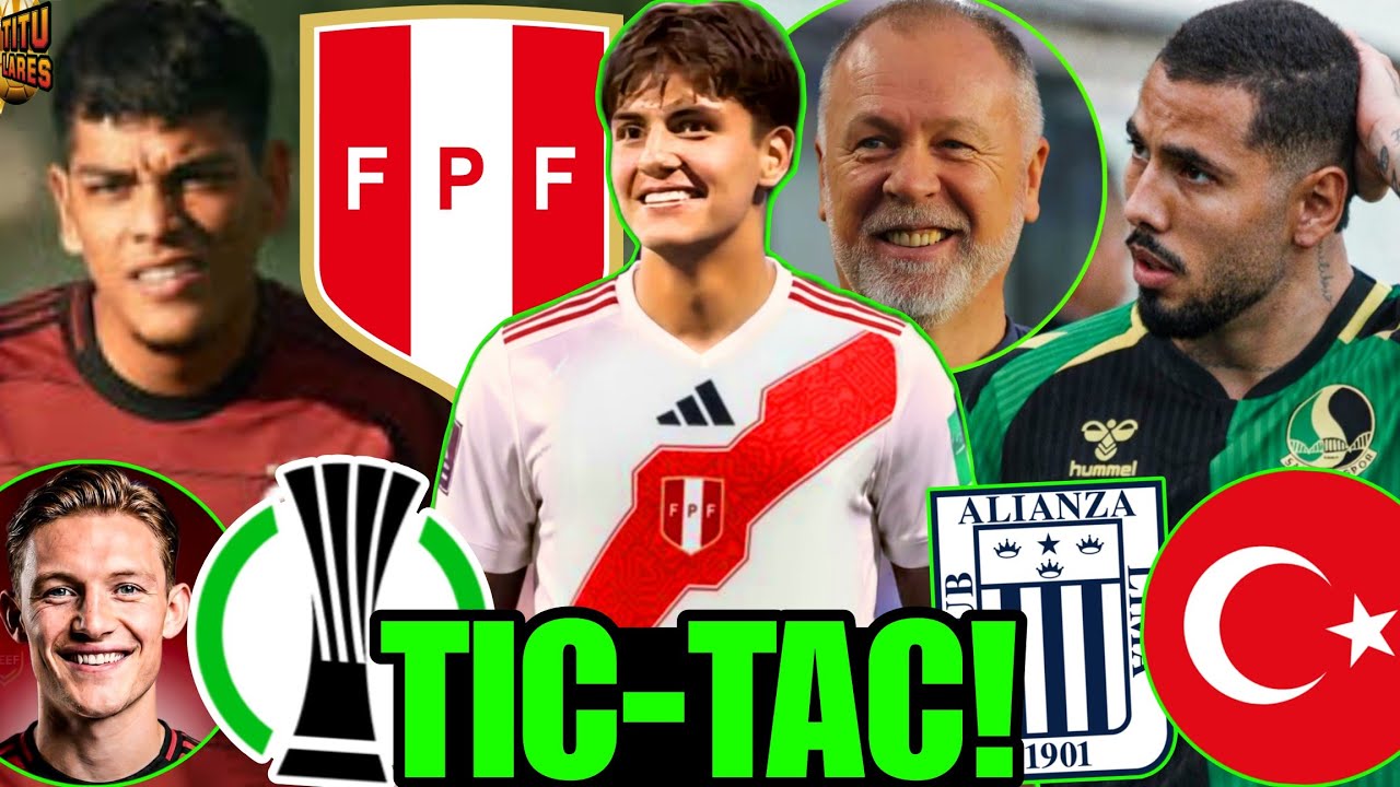 MATTEO PÉREZ VINLOF espera a SELECCIÓN 🇵🇪! PEÑA DEJA ALIANZA x TURQUÍA! GRIMALDO y SONNE en SPARTA