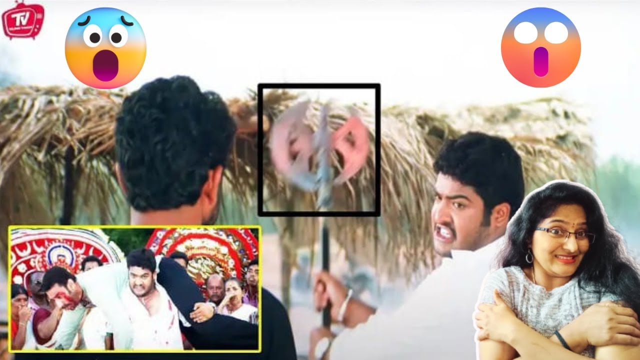 Simhadri Kerala Fight Scene REACTION | NTR | Bhoomika | Ankitha | SS Rajamouli | MM Keeravani