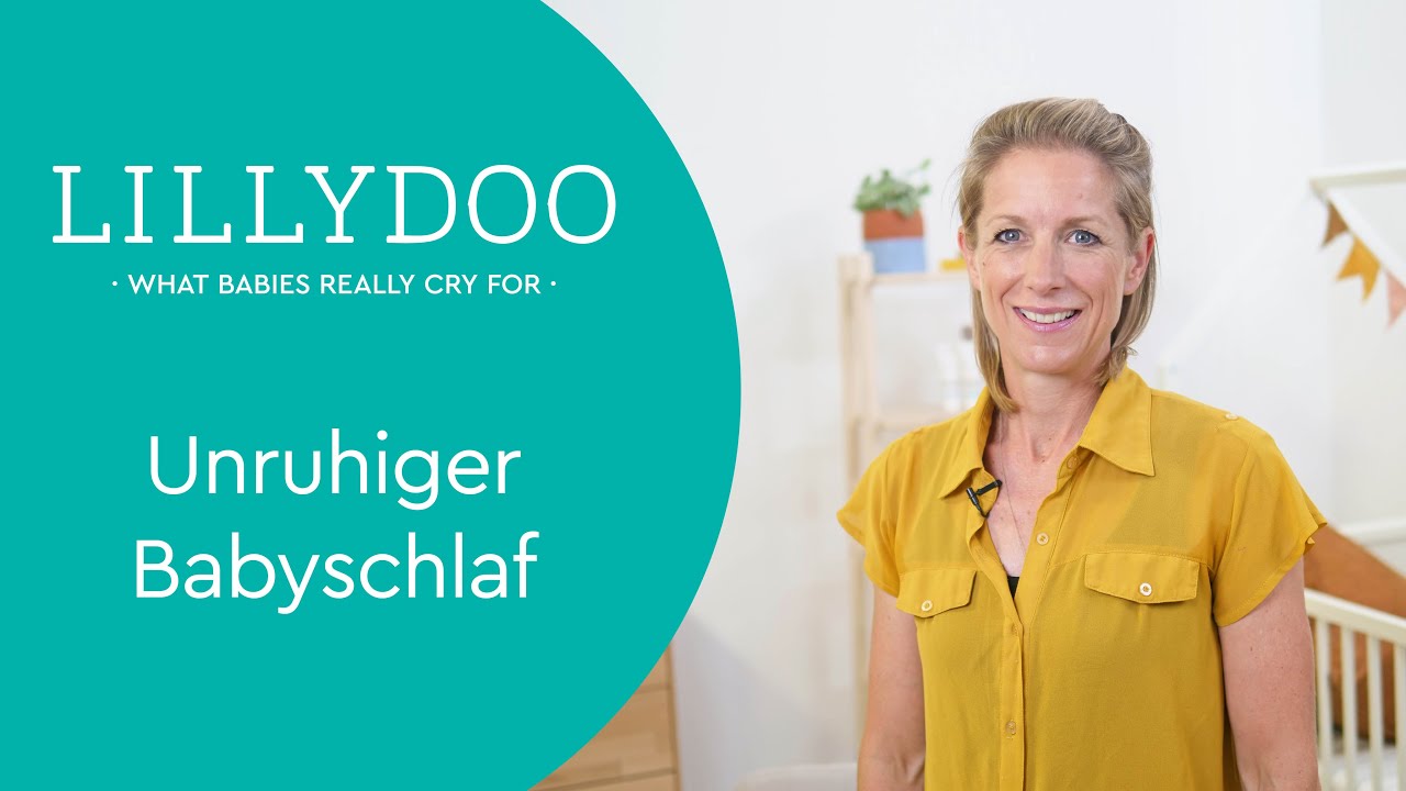 Dein Baby schläft unruhig? | Expertentipps von LILLYDOO Schlafcoach Julia