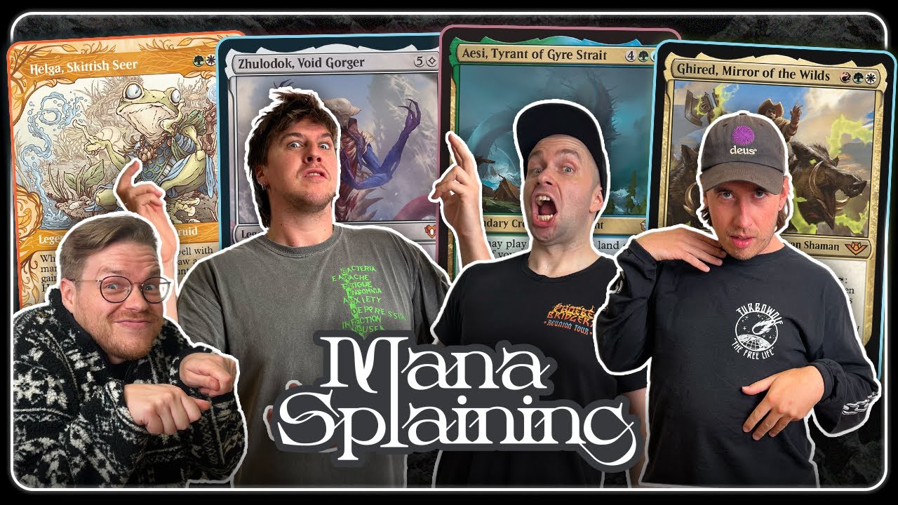 ARE ELDRAZI TOO STRONG?!? – Helga vs Zhulodok vs Aesi vs Ghired – Manasplaining #12
