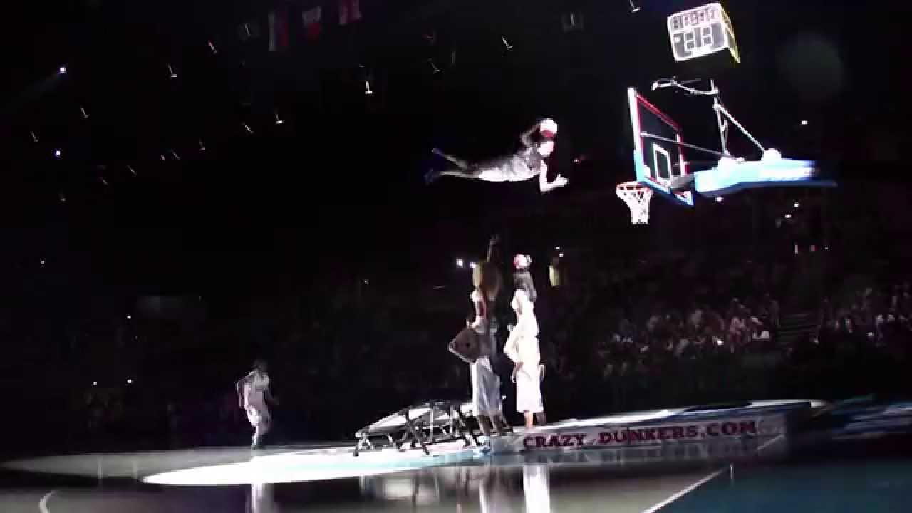 Crazy Dunkers - Basket acrobatique - Euro Tour Equipe de France de Basketball