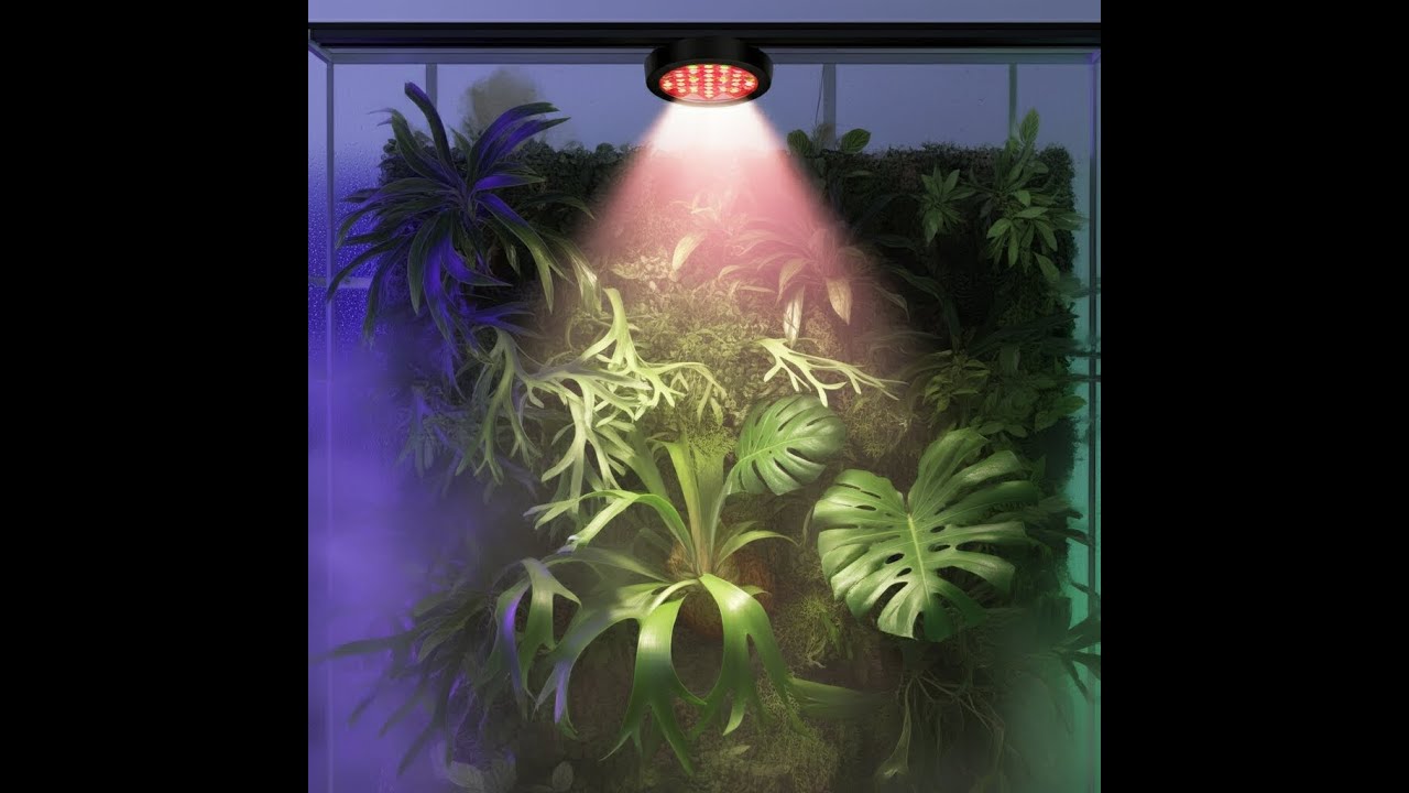 LED植物燈好用嗎? 要選紅藍混光? 還是挑全光譜? 其實要選對品牌!!!!