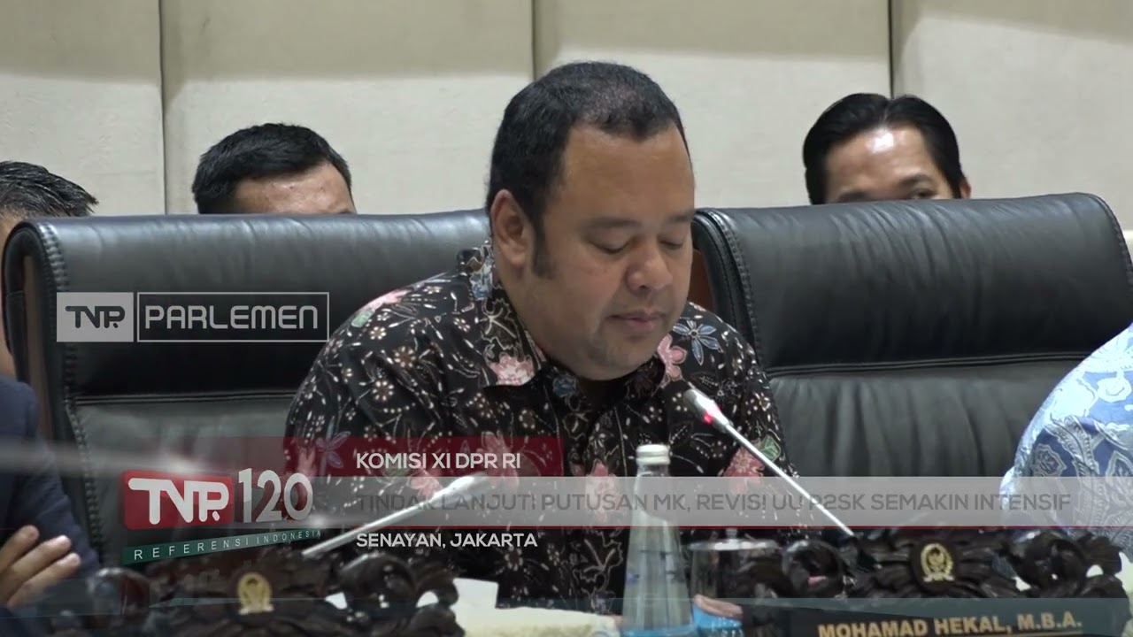 Komisi XI DPR RI : Tindak Lanjuti Putusan MK, Revisi UU P2SK Semakin Intensif - TVR 120