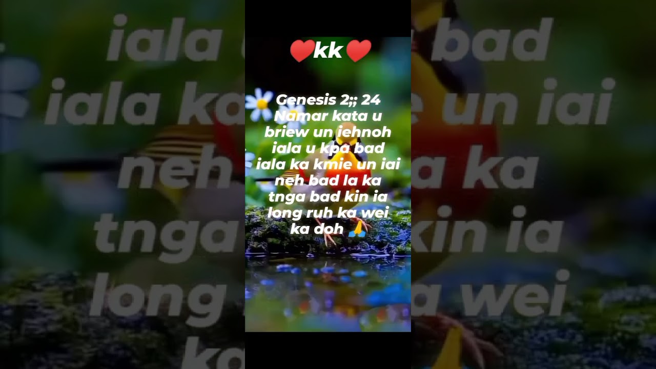 Namar kata u briew un iehnoh iala u kpa bad ka kmie un iaineh bad la ka tnga 25 March 2025