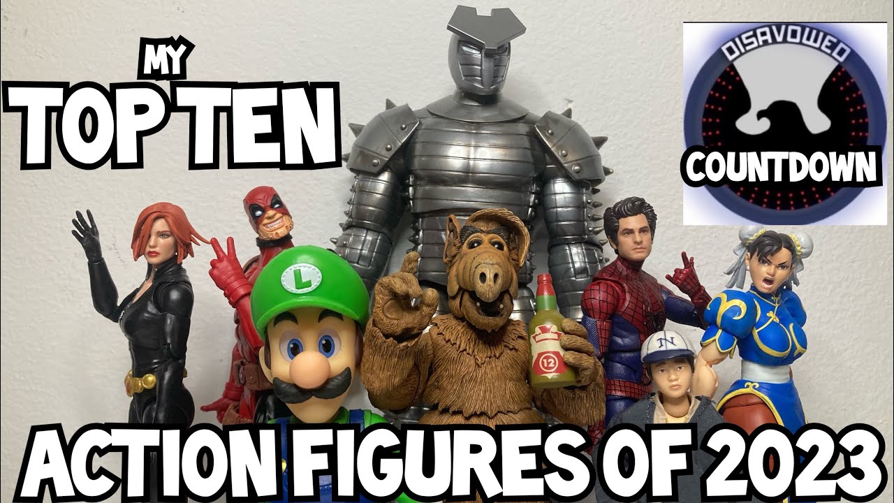 TOP TEN ACTION FIGURES OF 2023 MARVEL LEGENDS GI JOE CLASSIFIED NECA STREET FIGHTER DC MULTIVERSE