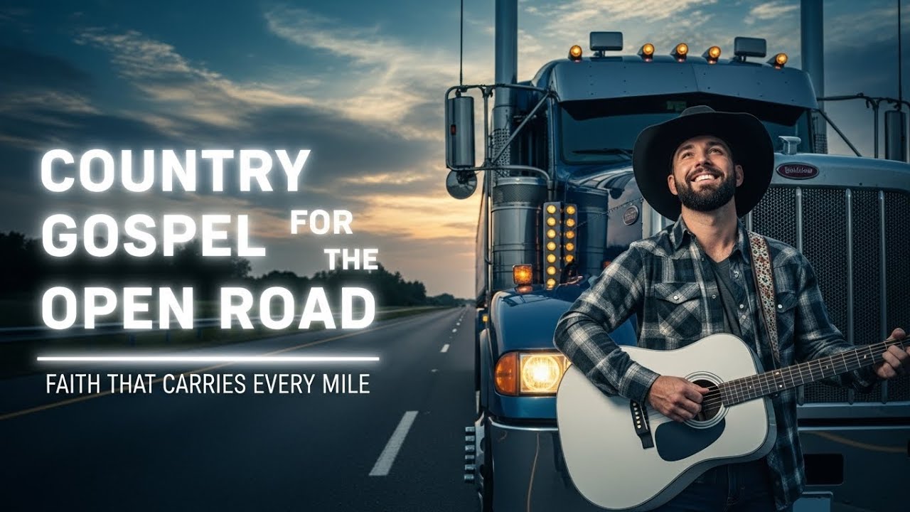 🚛🙏 Country Gospel for the Open Road | Faith That Carries Every Mile