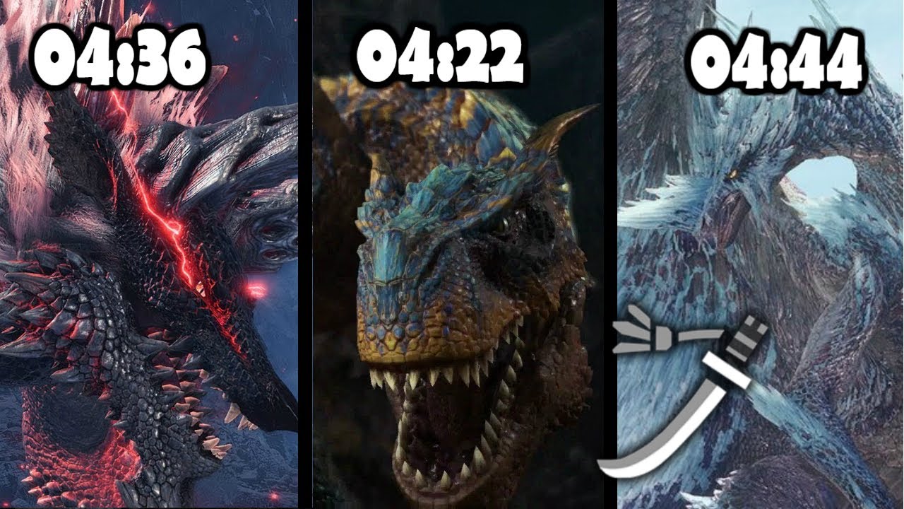 MAESTRÍA de la ESPADA LARGA (Velkhana / Tigrex / Zinogre estigio) - MHW Iceborne (Gameplay Español)