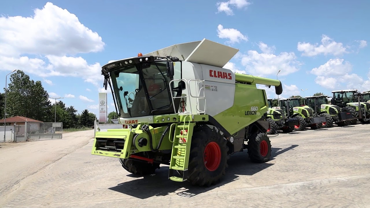 Комбайн Claas LEXION 660 - VARIO 750