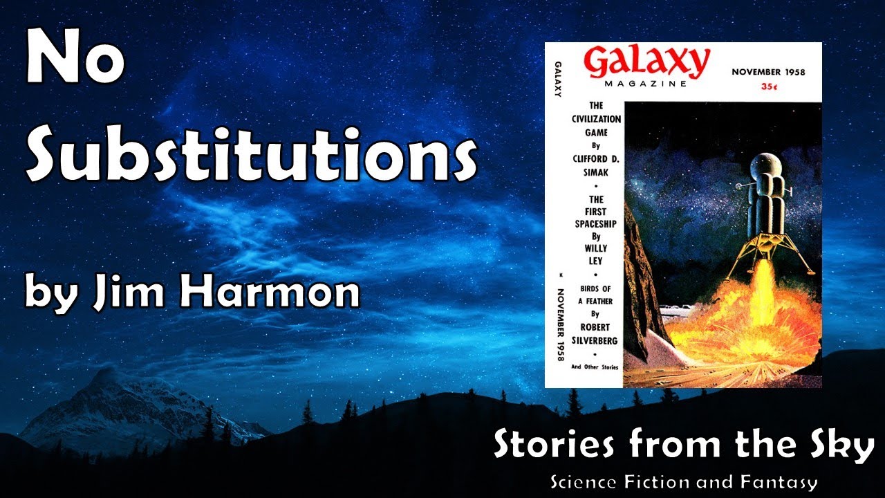 BEWILDERING Sci-Fi Read Along: No Substitutions - Jim Harmon | Bedtime for Adults