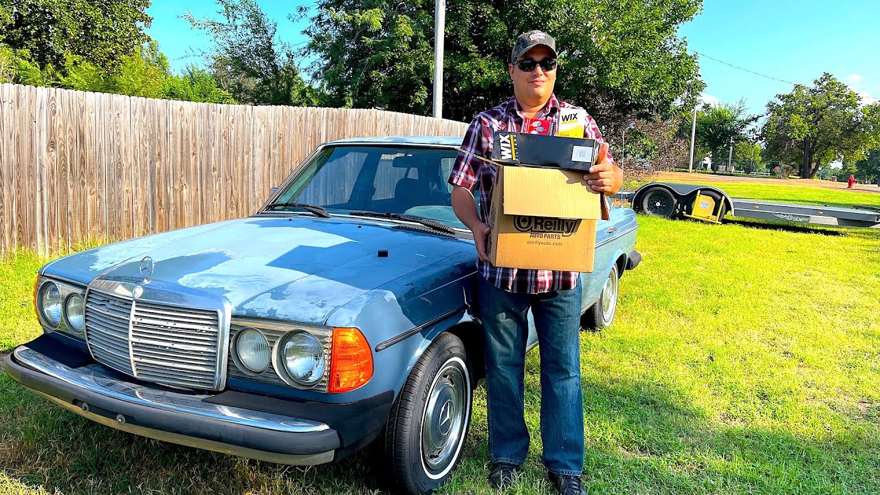 I Fixed Everything Wrong on my 1983 Mercedes 240D W123 and Drove it 120 Miles!