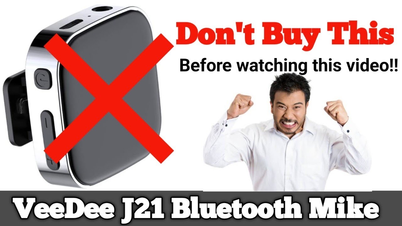 Veedee J21 Wireless Receiver | Wireless Bluetooth Mike | Unboxing and Testing