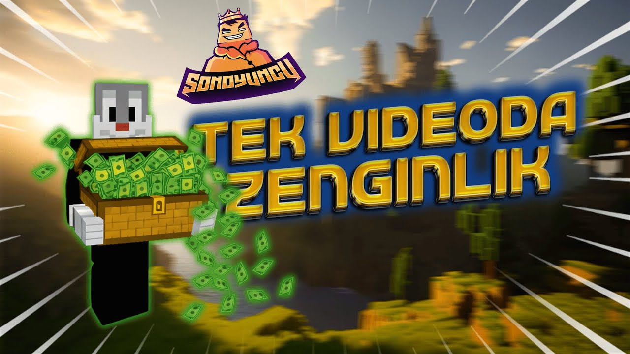 SONOYUNCU TİTANYUM'UN EFSANE PARA KASMA TAKTİLERİ #minecraft #sonoyuncutitanyumsurvival