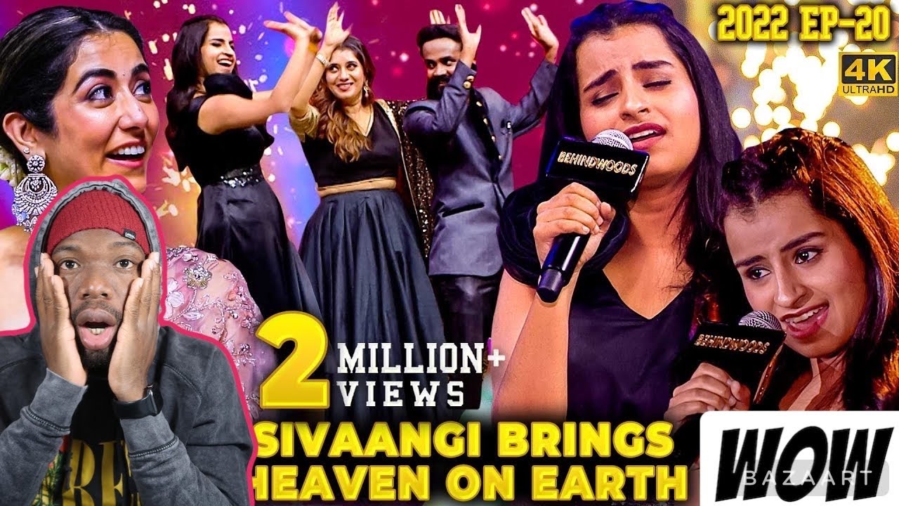 Behindwoods | Sivaangi Life Performance | Naan Pizhai | Bae | Velicha Poove| Private Party REACTION