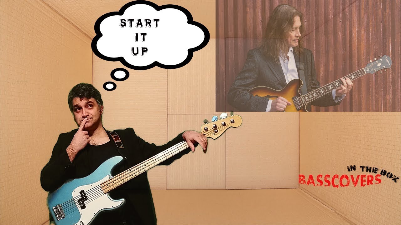 Start it up -  Robben Ford Bass cover & tabs
