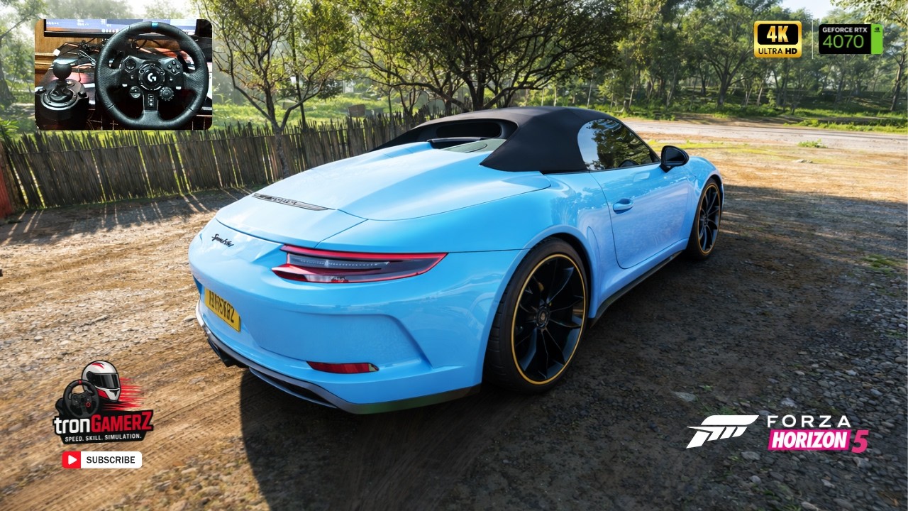 PORSCHE 911 SPEEDSTER 2019 900HP | Forza Horizon 5 | LOGITECH G923 GAMEPLAY