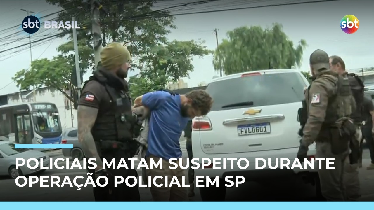 Suspeito morre em opera&ccedil;&atilde;o do Deic contra fac&ccedil;&atilde;o em Cotia (SP) | #SBTBrasil