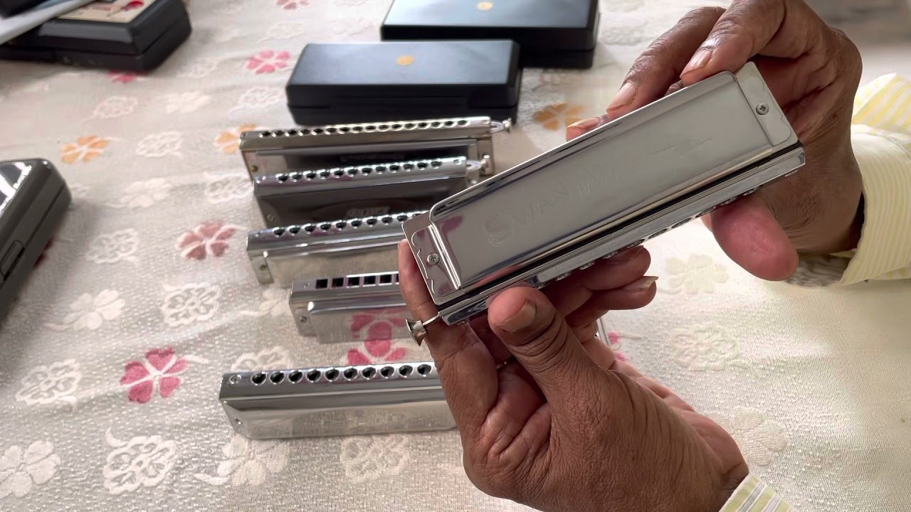 Review SWAN HARMONICA 10 होल और 12 होल - नटवर पटेल