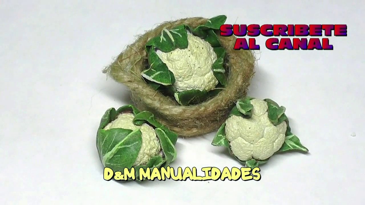Coliflores en miniatura - CAULIFLOWER IN MINIATURE