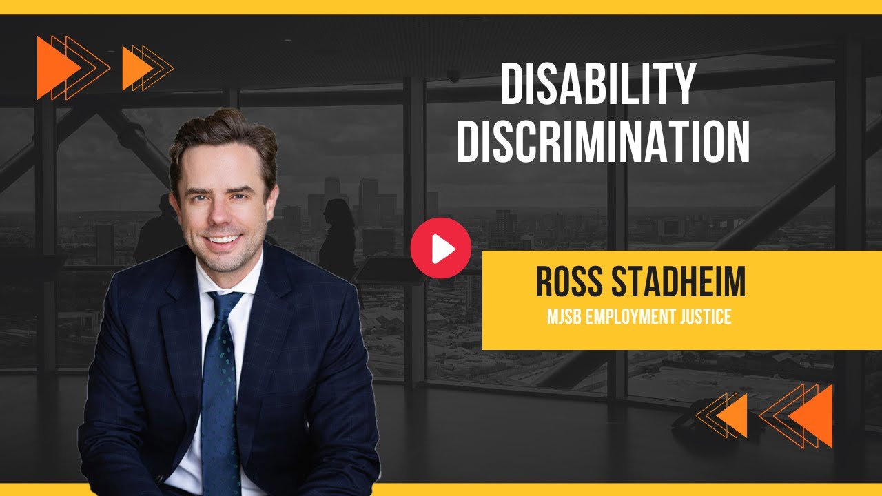 What is Considered Disability Discrimination in the Workplace? | MJSB Employment Justice
