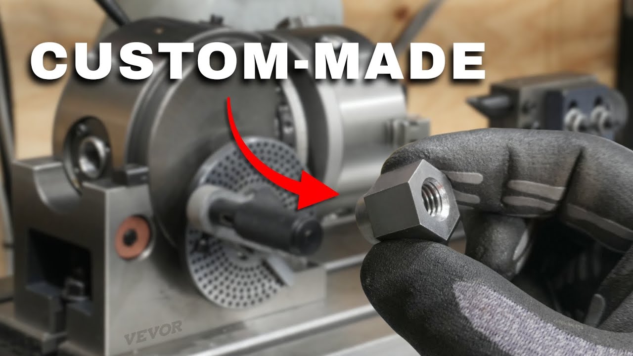 Making a Custom Hex Nut for My Knurling Tool | VEVOR
