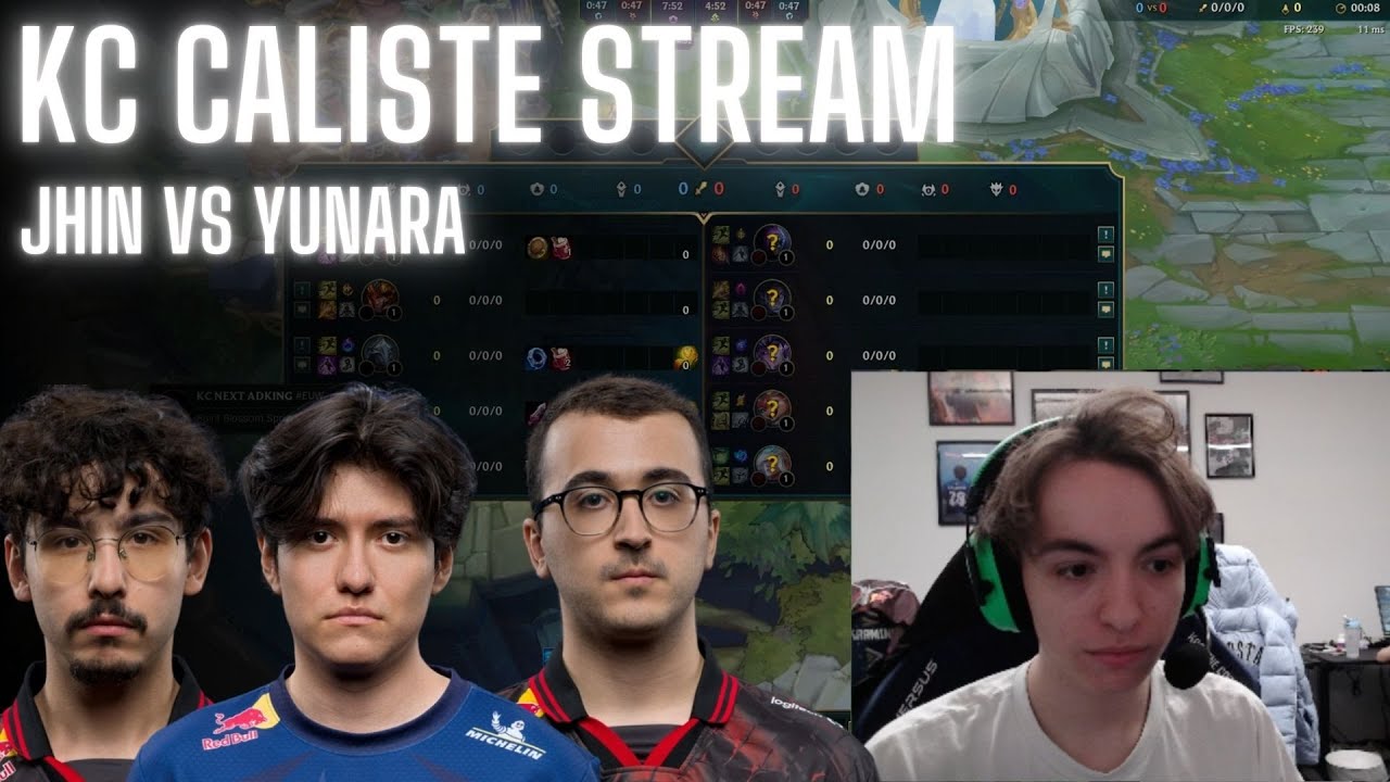 KC Caliste & KC Yike Duo Stream | Plank Skewmond BrokenBlade VS Yike Caliste | Jhin VS Yunara |