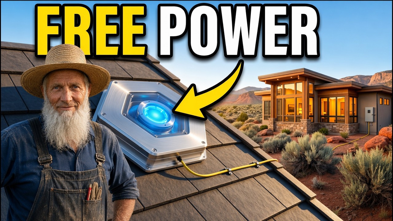 This $18 Amish Roof Device Generates FREE Electricity Forever. Why Is the Energy Industry Silent?