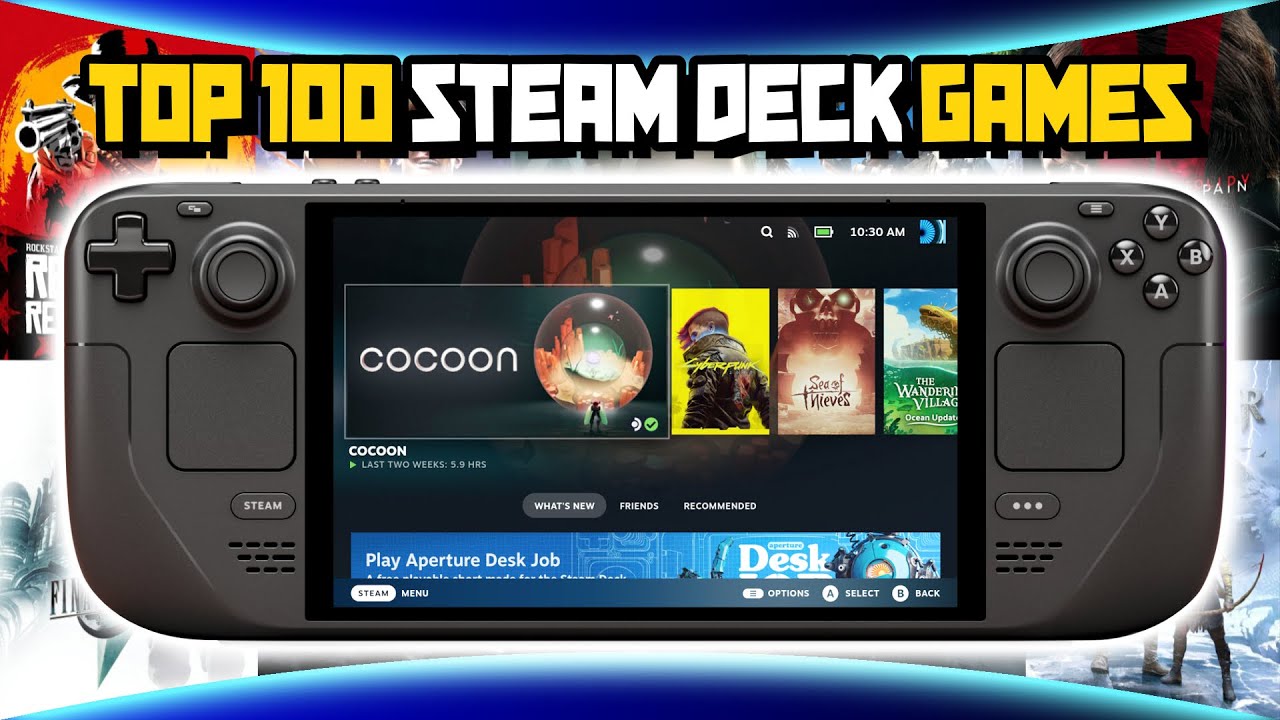 Top 100 Steam Deck Games