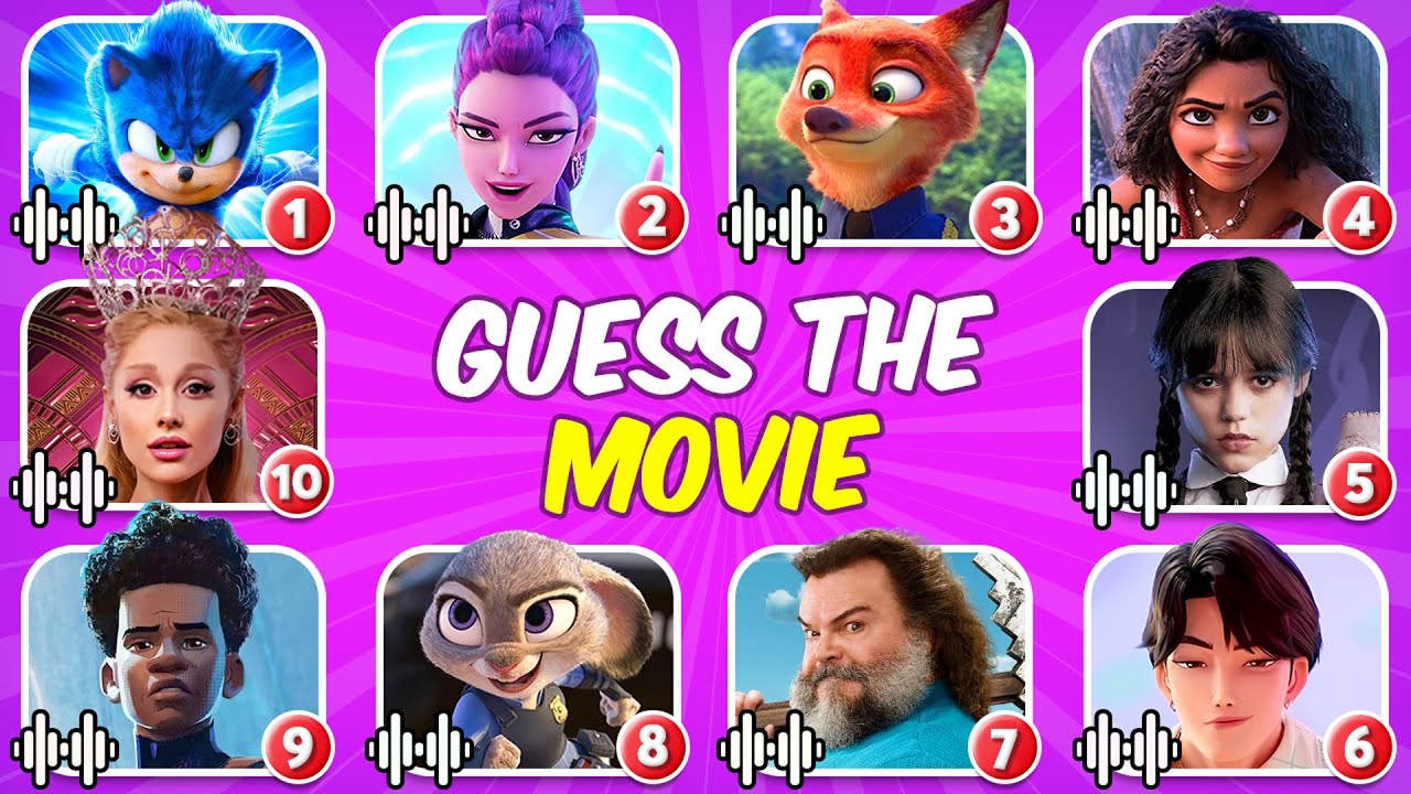 Guess the MOVIE by the Song ~ Ultimate Movie Quiz ~ Kpop Demon Hunters, Zootopia 2 & More!