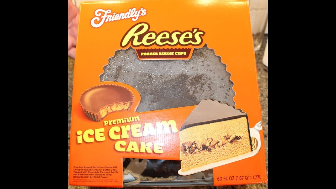 Friendly’s Reese’s Peanut Butter Cups Ice Cream Cake Review