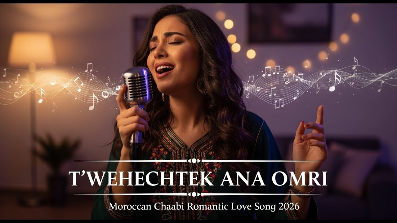 T'WEHECHTEK ANA OMRI 🎶❤️ | Moroccan Chaabi Romantic Love Song 2026  🎵 |  MelodyX-Officiel
